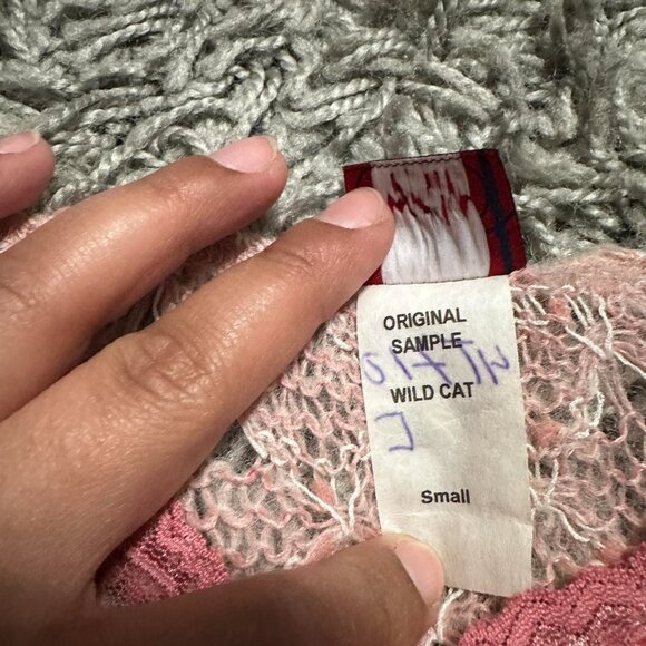 Y2K Fairy Core Boho Long Sleeve Top Size S - Picture 3 of 8